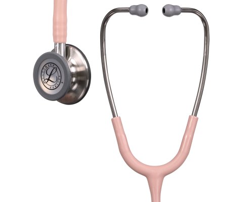 Littmann Classic III - Hadička Champagne Rose - Satin, Hlavica Klasická 5910C