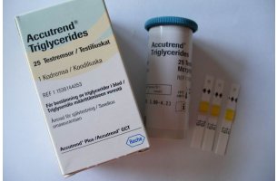 Test. prúžky Accutrend Triglycerid (25 ks/bal.)