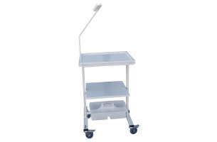 Stolík pod EKG s kolieskami