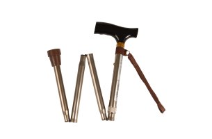 Skladacia vychádzková palica s nastavitelnou výškou