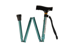 Skladacia vychádzková palica s nastavitelnou výškou