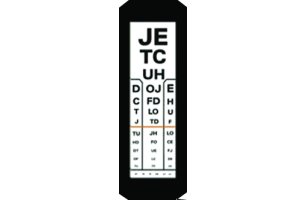 Plexi tabuľa , jednostĺpcová na 3 m