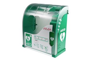 Exteriérová Skrinka AIVIA 200 pre AED Defibrilátor s alarmom