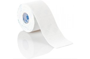 Kineziologický tejp BB Tape 5 cm x 5 m Biela