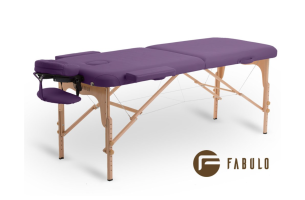 Masážny stôl drevený Fabulo UNO set