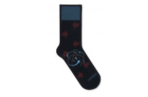 Ponožky Reflexa - Diabetic THIN, Čierna