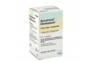 Test. prúžky Accutrend Cholesterol (5 ks/bal.)