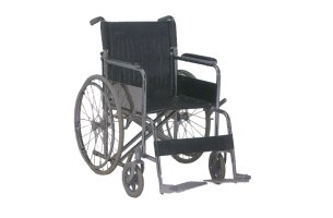 Invalidný vozík, zosilnený