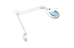 Vyšetrovacia lampa - Stolová s lupou