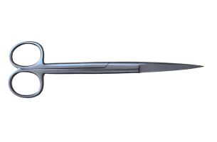 Chirurgické nožnice rovné - Špicaté / Špicaté